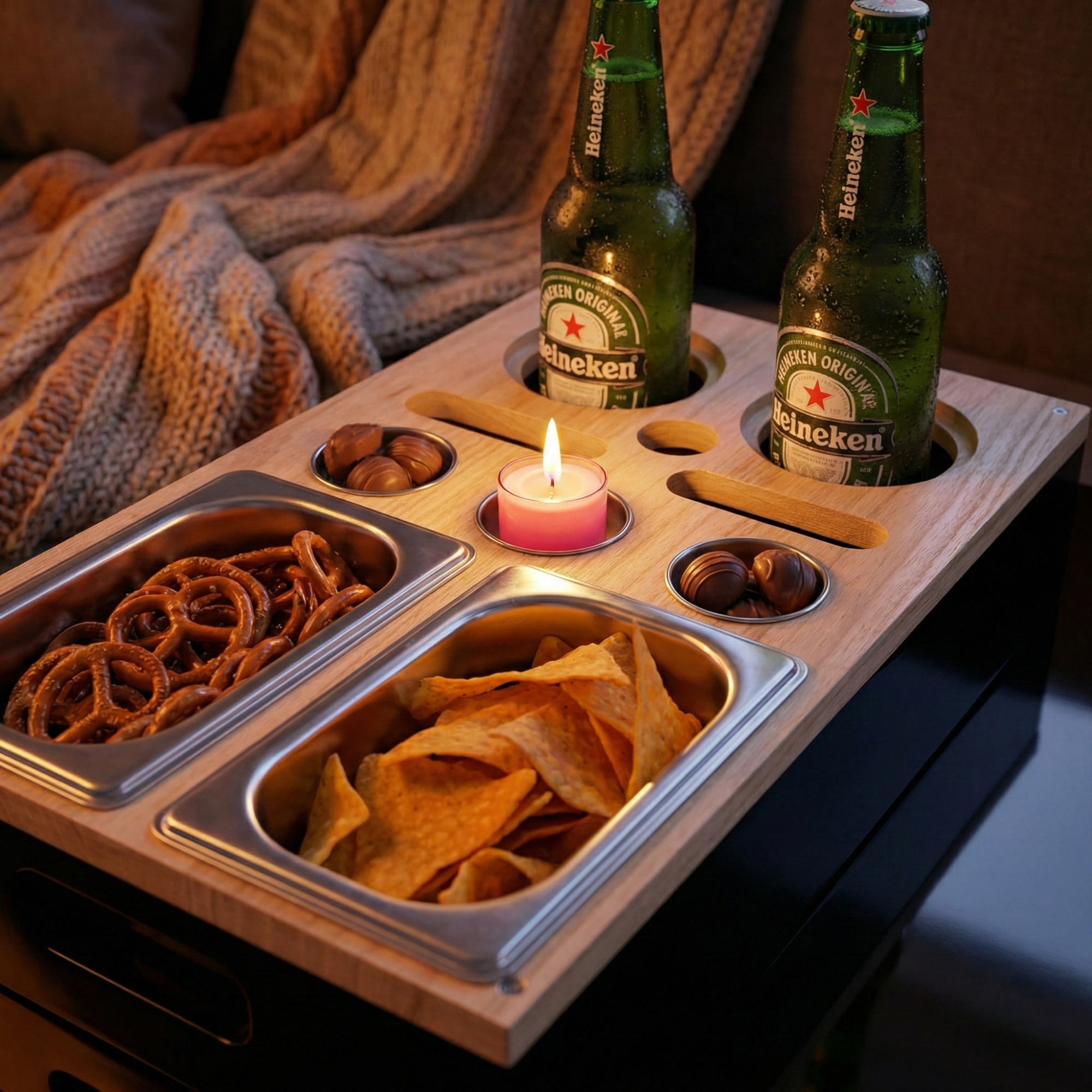 Le Bar de Canapé Ultime – L'Organisateur Apéro "Zéro Dégât"